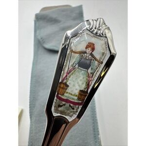 Vintage 1985 Avon Hospitality Single Spoon From Series German Milk Maiden 4.5"